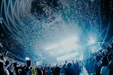 「PassCode NIPPON BUDOKAN 2022」の様子。(Photo by Shingo Tamai)