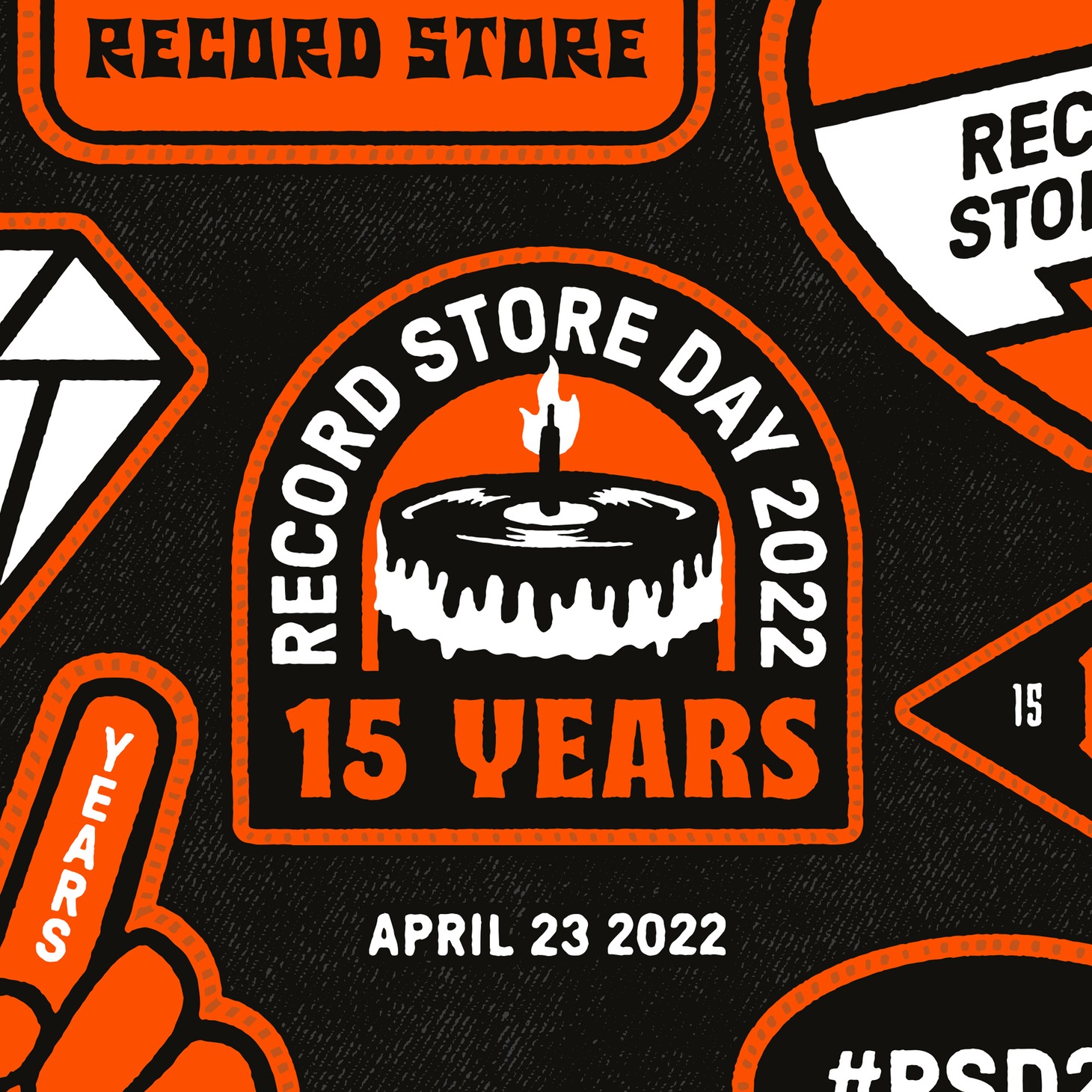 「RECORD STORE DAY 2022」ビジュアル