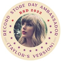 「RECORD STORE DAY 2022」アンバサダーのテイラー・スウィフト。