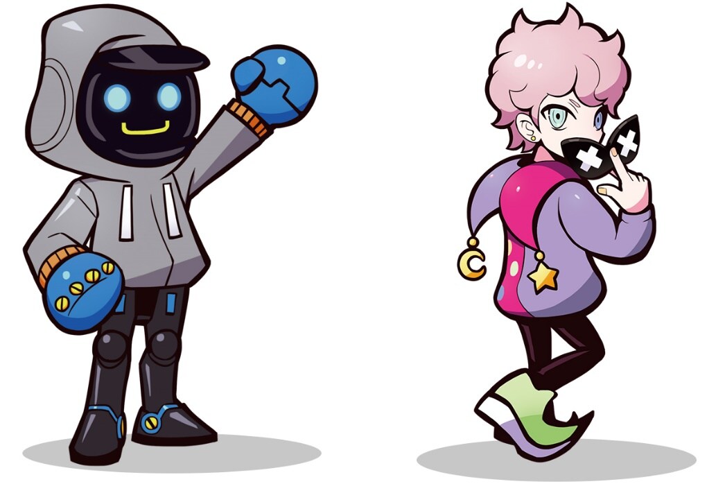 左からカワセさん、Franciscoさんのキャラクター。