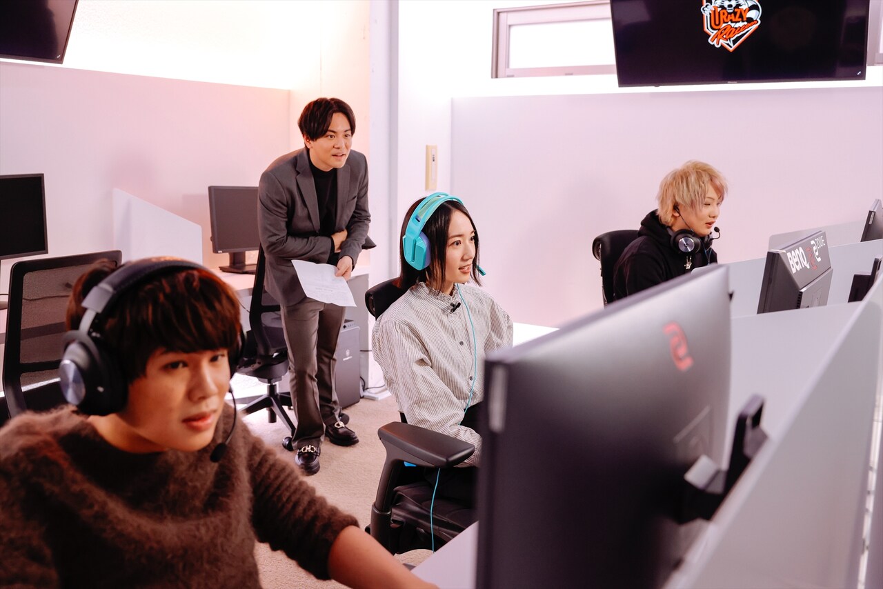 ゲーム中の様子。