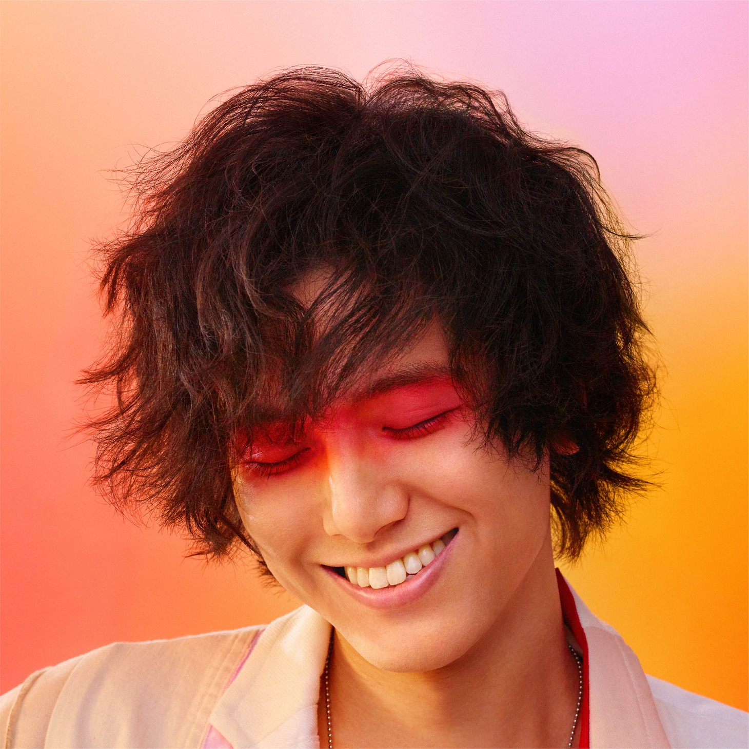 人気画像7位は「藤井風の2ndアルバムは楽しくて、明るくて、幸せなアルバム」より、藤井風「LOVE ALL SERVE ALL」ジャケット。