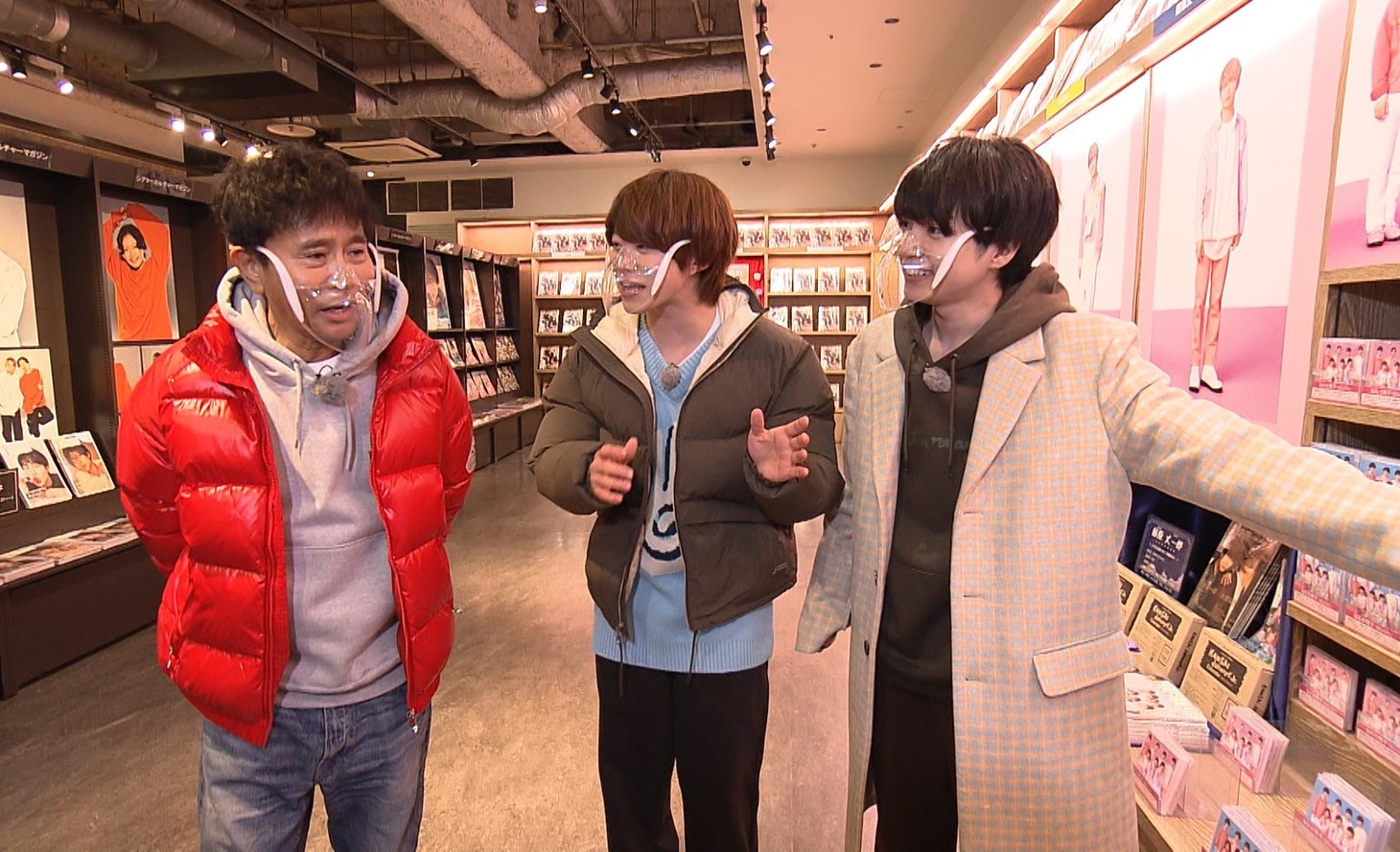 左から浜田雅功、大橋和也、西畑大吾。 (c)MBS