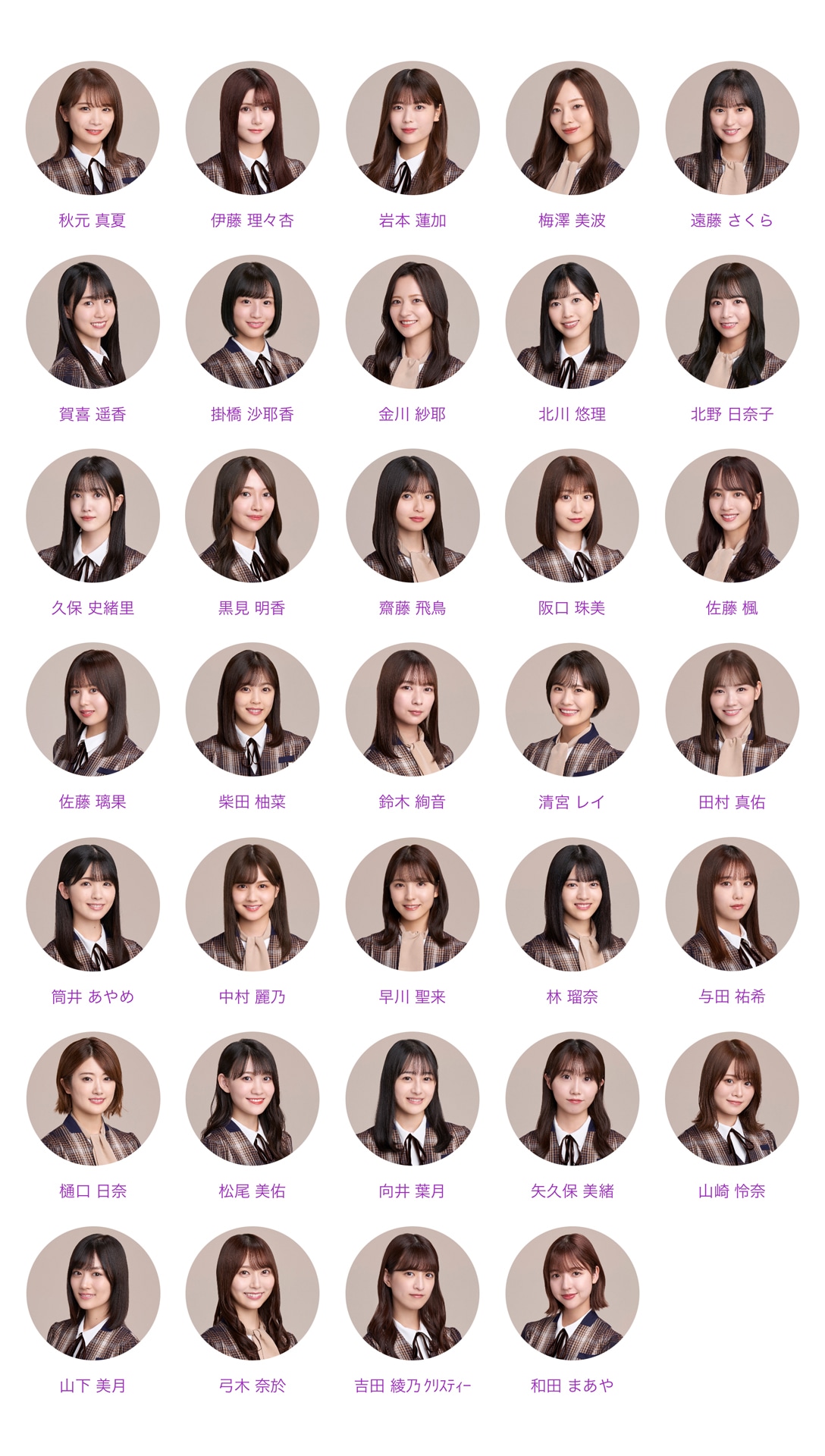 乃木坂46メンバー