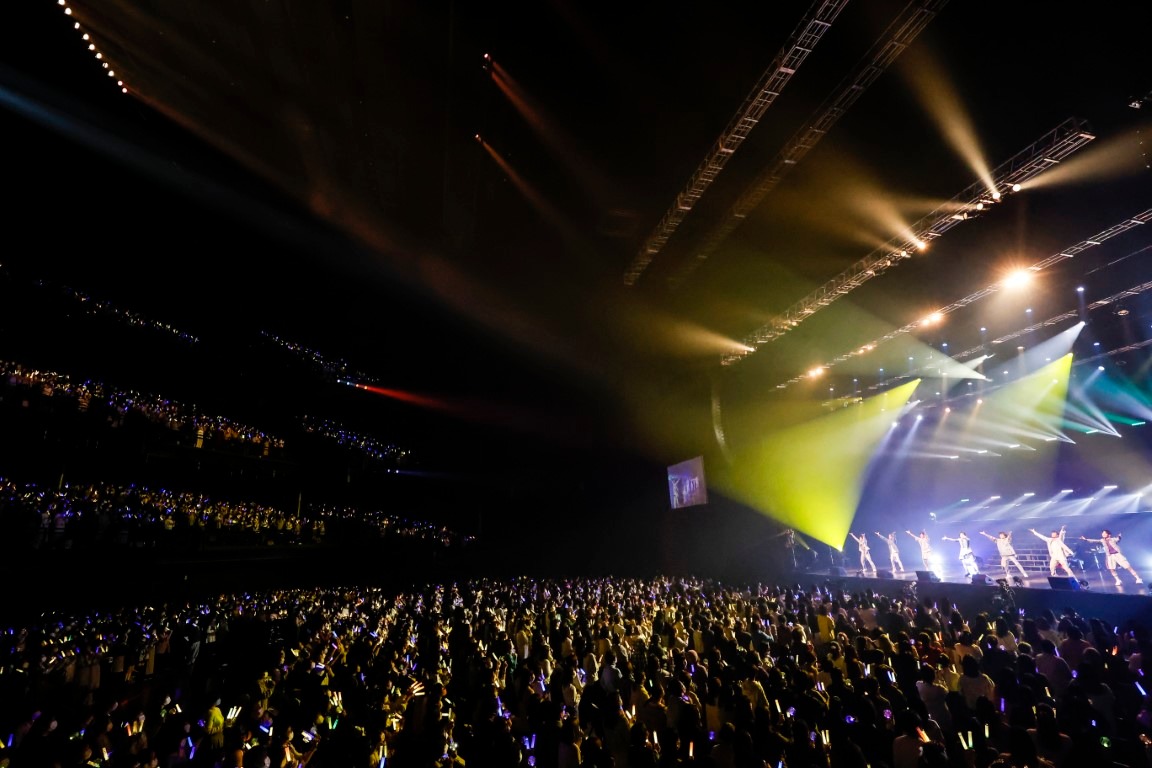 「蒼井翔太 LIVE 2021-2022 WONDER lab. coRe」東京・東京ガーデンシアター公演の様子。（撮影：小境勝巳）