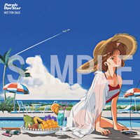 降幡愛「Memories of Romance in Summer」購入特典ステッカーサンプル