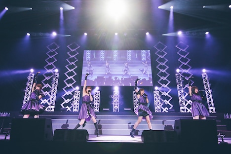 LizNoirののステージの様子。