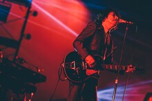 トータス松本（Vo / ウルフルズ）。（撮影：西槇太一）