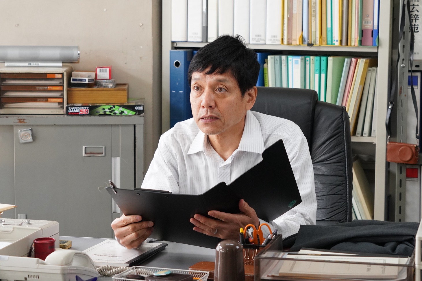 「若葉マーク」に出演する勝村政信。