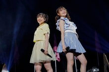 左から播磨かな、高井千帆。（Photo by RYOHEI TSUKADA）