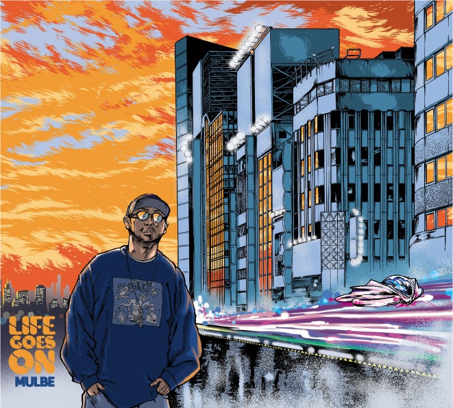 MULBE「LIFE GOES ON」ジャケット