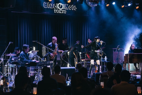 Little Black Dress「Little Black Dress "CITY POP NIGHT @Blue Note Tokyo"」の様子。（Photo by AKI）
