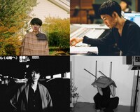 左上から時計回りに岡田拓郎、葛西敏彦、細井美裕、香田悠真