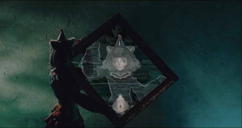 VALIS「革命バーチャルリアリティ 覚醒 ver.」ミュージックビデオのワンシーン。