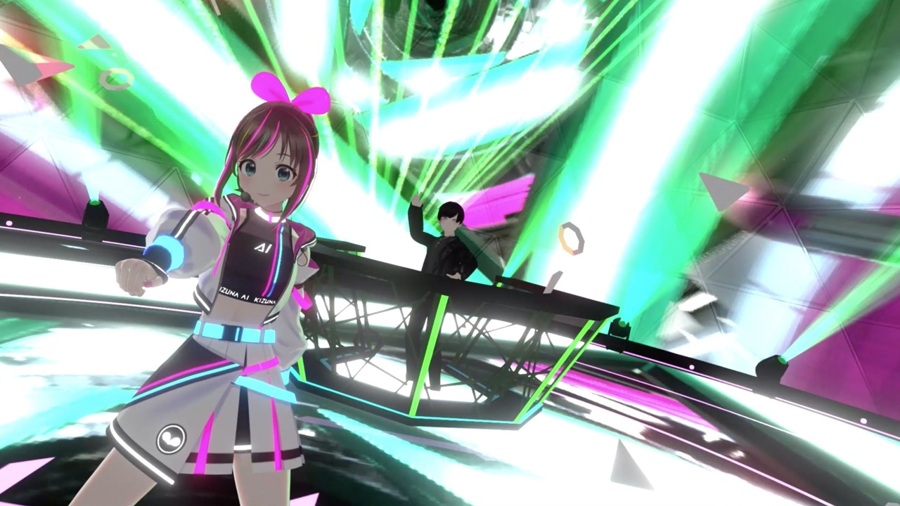 Kizuna AIとバーチャルTeddyLoid。