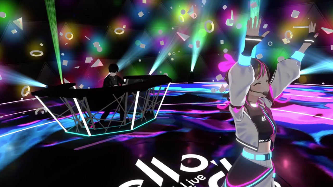 Kizuna AIとバーチャルTeddyLoid。