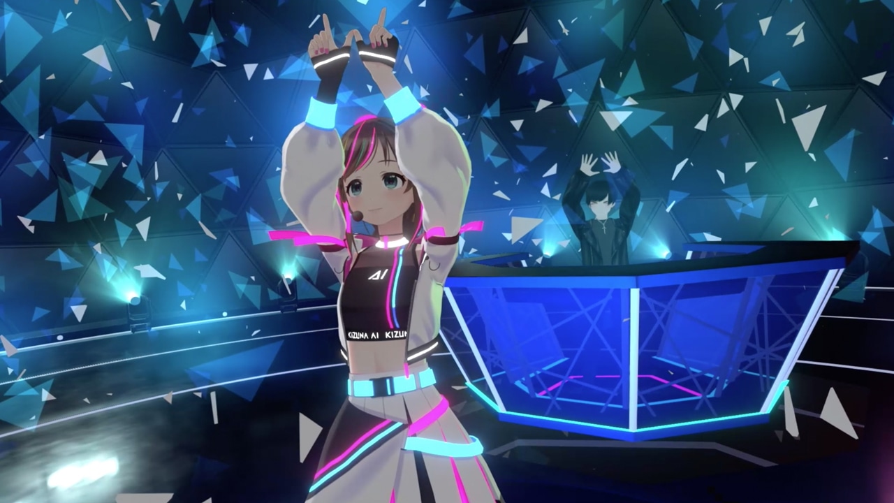 Kizuna AIとバーチャルTeddyLoid。