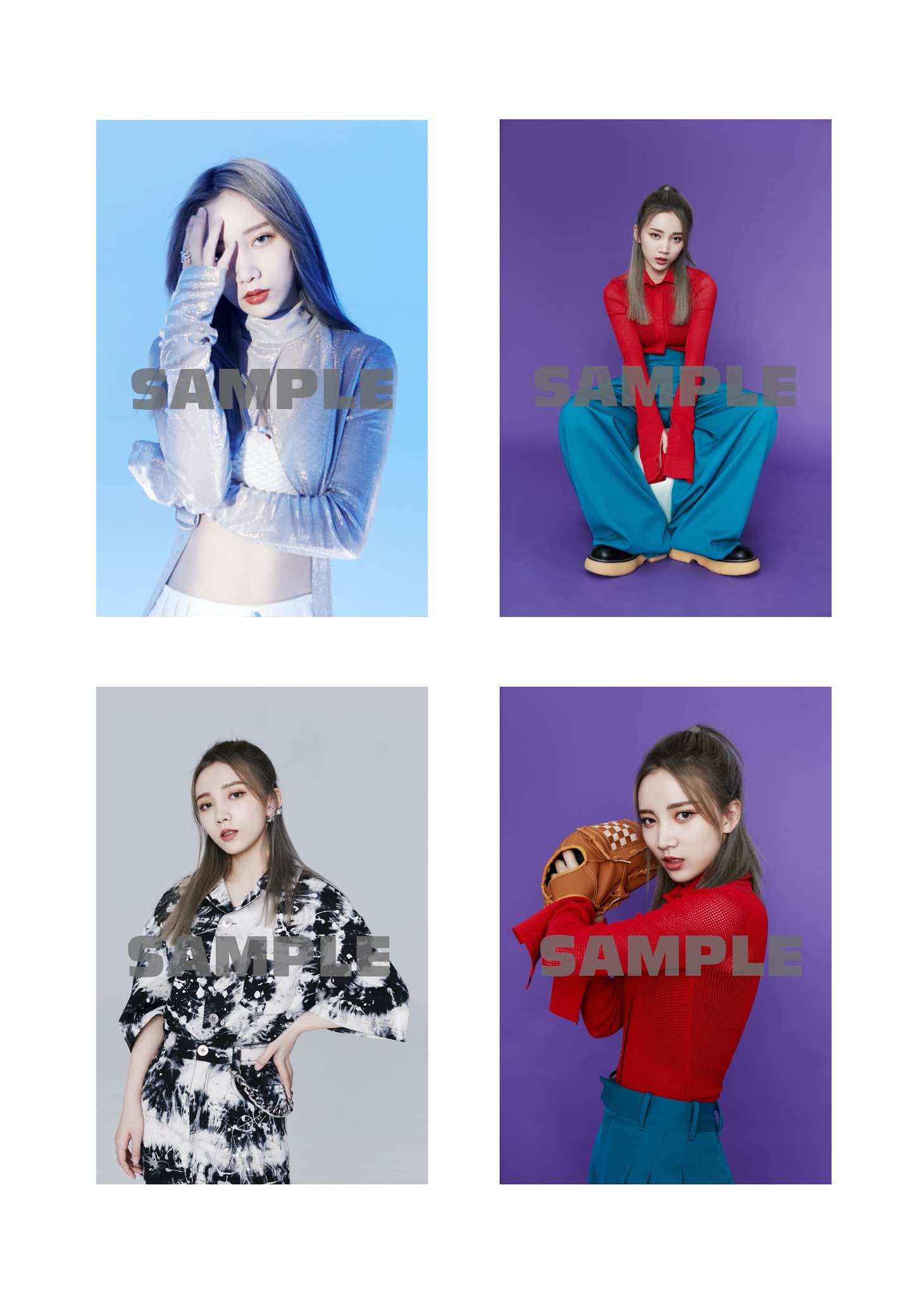 特典のトレカ4種。