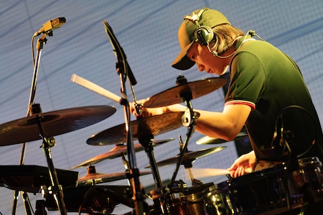 大井一彌（サポートドラマー / yahyel、DATS）（Photo by HIDEYUKI UCHINO）