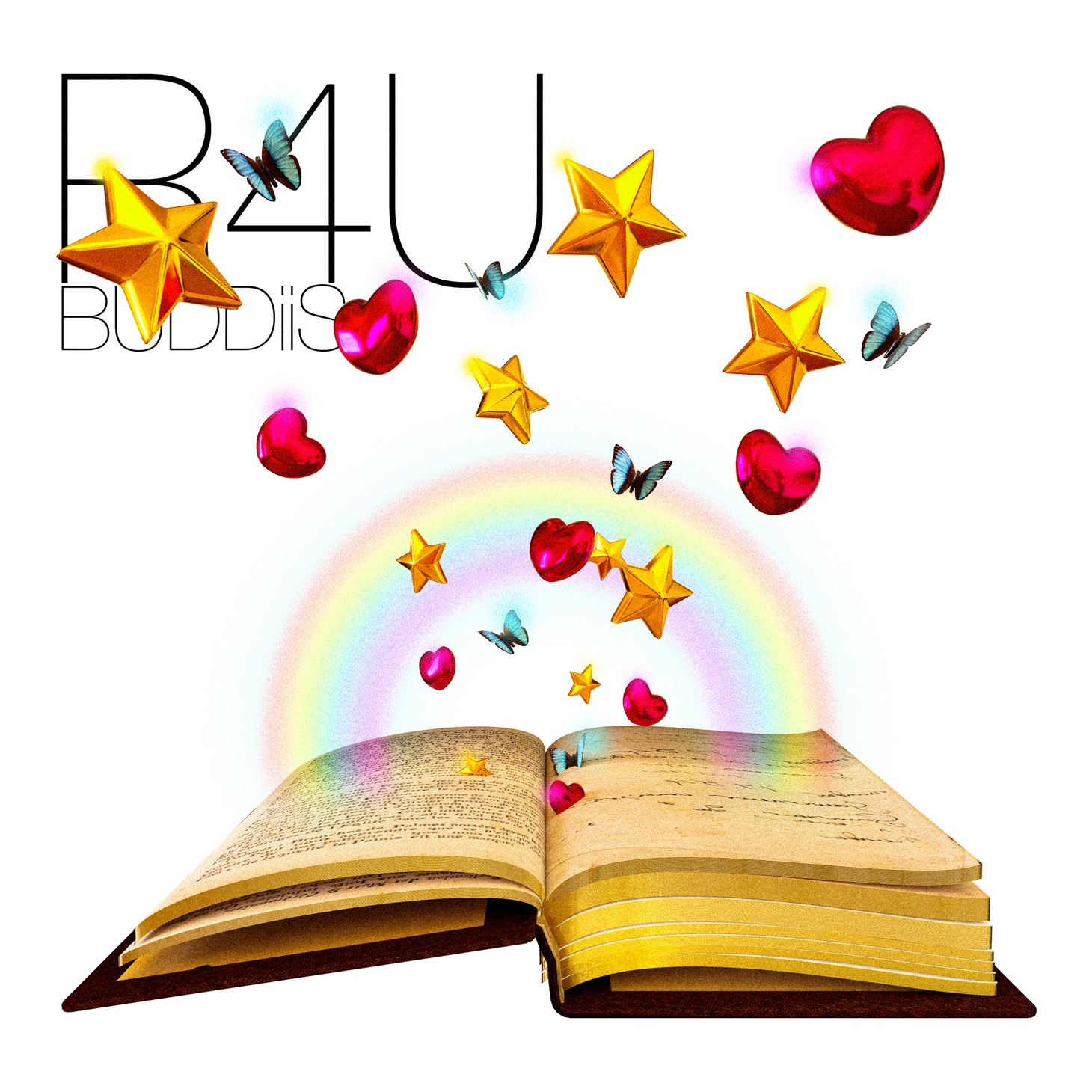 BUDDiiS「R4U」配信ジャケット