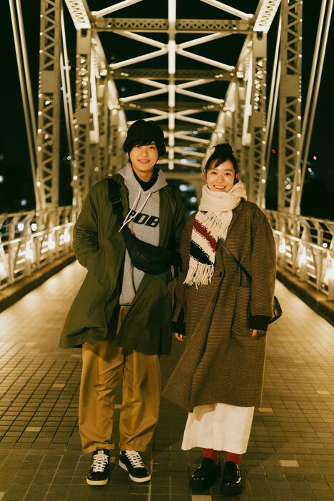 左から前川佑、榊原有那。