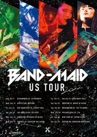 「BAND-MAID US TOUR 2022」ポスター