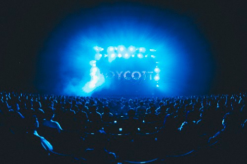 amazarashi Live Tour 2020「ボイコット」東京公演の様子。