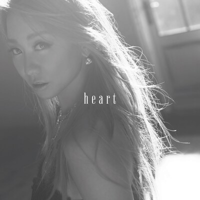 倖田來未「heart」CD+Blu-ray仕様ジャケット