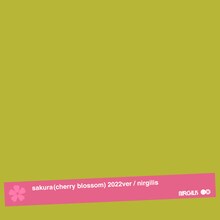 ニルギリス「sakura (cherry blossom) 2022ver.」配信ジャケット