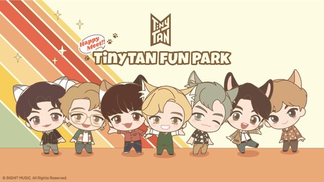 「TinyTAN FUN PARK」ビジュアル