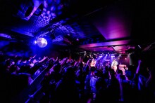 DOPING PANDA「Reunion Kickoff Party at FEVER」の様子。（撮影：橋本塁 [SOUND SHOOTER]）