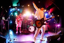 DOPING PANDA「Reunion Kickoff Party at FEVER」の様子。（撮影：橋本塁 [SOUND SHOOTER]）