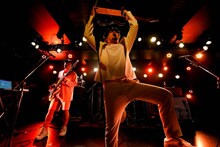 DOPING PANDA「Reunion Kickoff Party at FEVER」の様子。（撮影：橋本塁 [SOUND SHOOTER]）