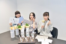 Perfumeとラフォーレ原宿コラボメニュー。