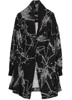 変形カーディガン