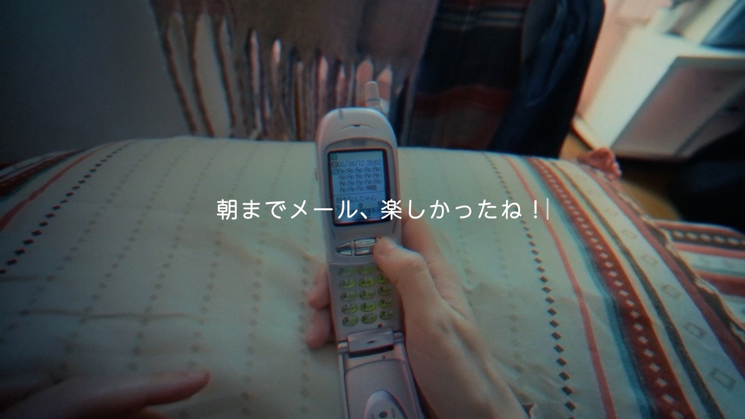 Webムービー「iモード卒業公演」より。