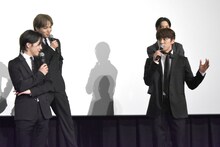 「JO1 THE MOVIE『未完成』-Go to the TOP-」完成記念プレミア試写会の様子。