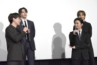 「JO1 THE MOVIE『未完成』-Go to the TOP-」完成記念プレミア試写会の様子。