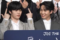 左から木全翔也、川尻蓮。