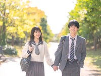 映画「君が落とした青空」撮影の様子。