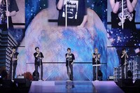 「2022 TOMORROW X TOGETHER FANLIVE MOA X TOGETHER」の様子。(c)BIGHIT MUSIC