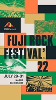 「FUJI ROCK FESTIVAL '22」キービジュアル