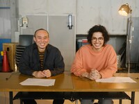 左から関和亮、藤井風。（Photo by 上山陽介）