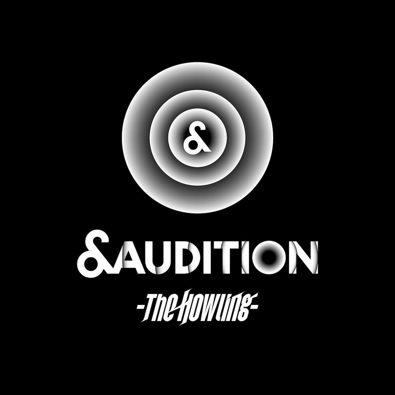「&AUDITION -The Howling-」ロゴ (c)HYBE LABELS JAPAN