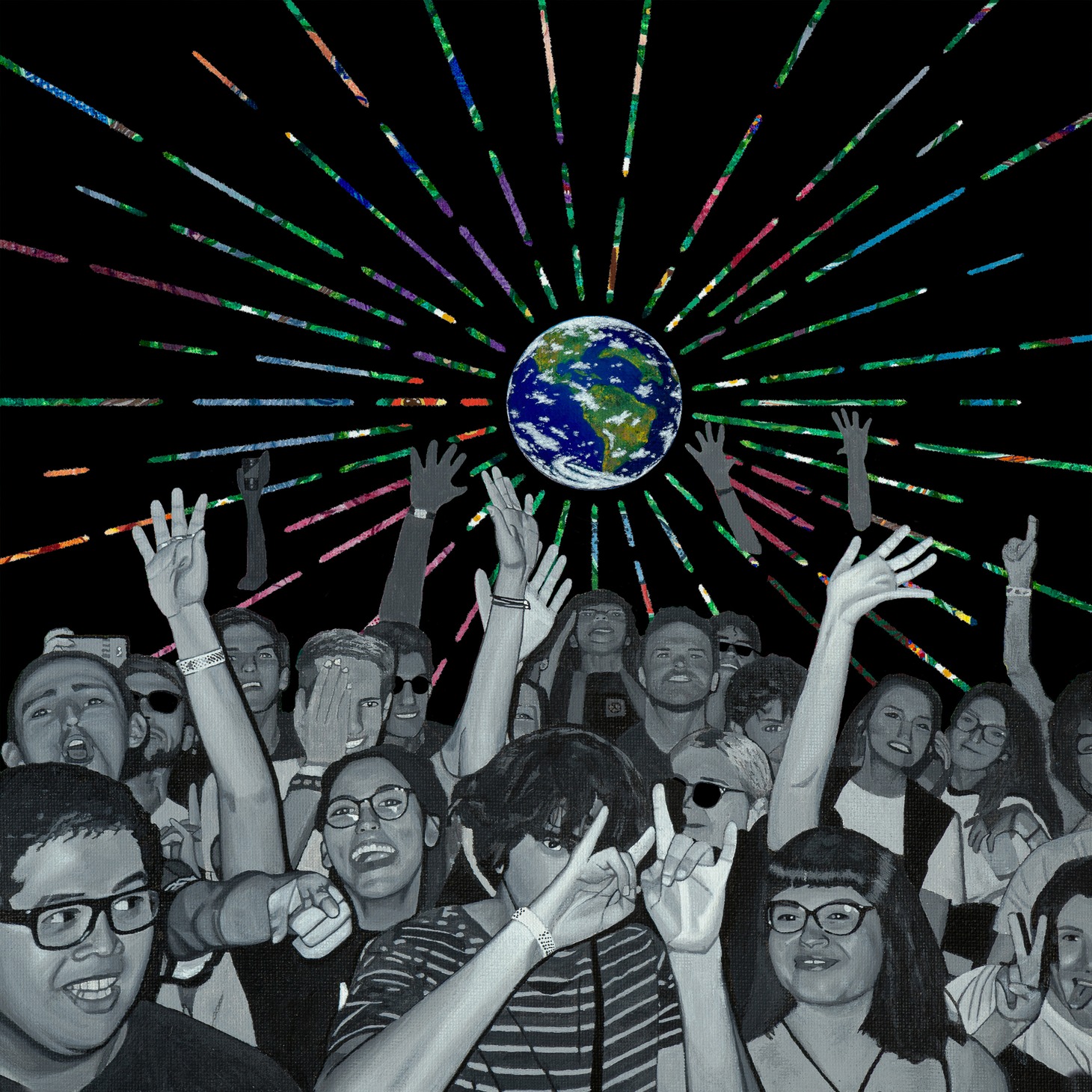 Superorganism「World Wide Pop」ジャケット