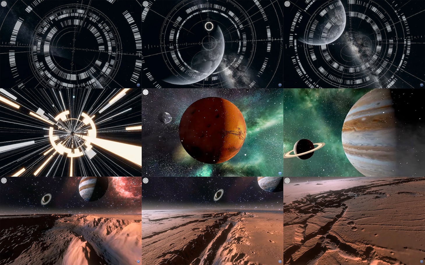 「TOMITA『MARS from PLANETS』×360 Reality Audio : VR Trailer」より。