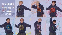 ANEVER × Travis Japan DOT FLOWER SERIES ビジュアル