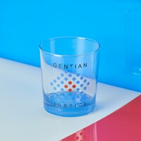DOT FLOWER GLASS GENTIAN