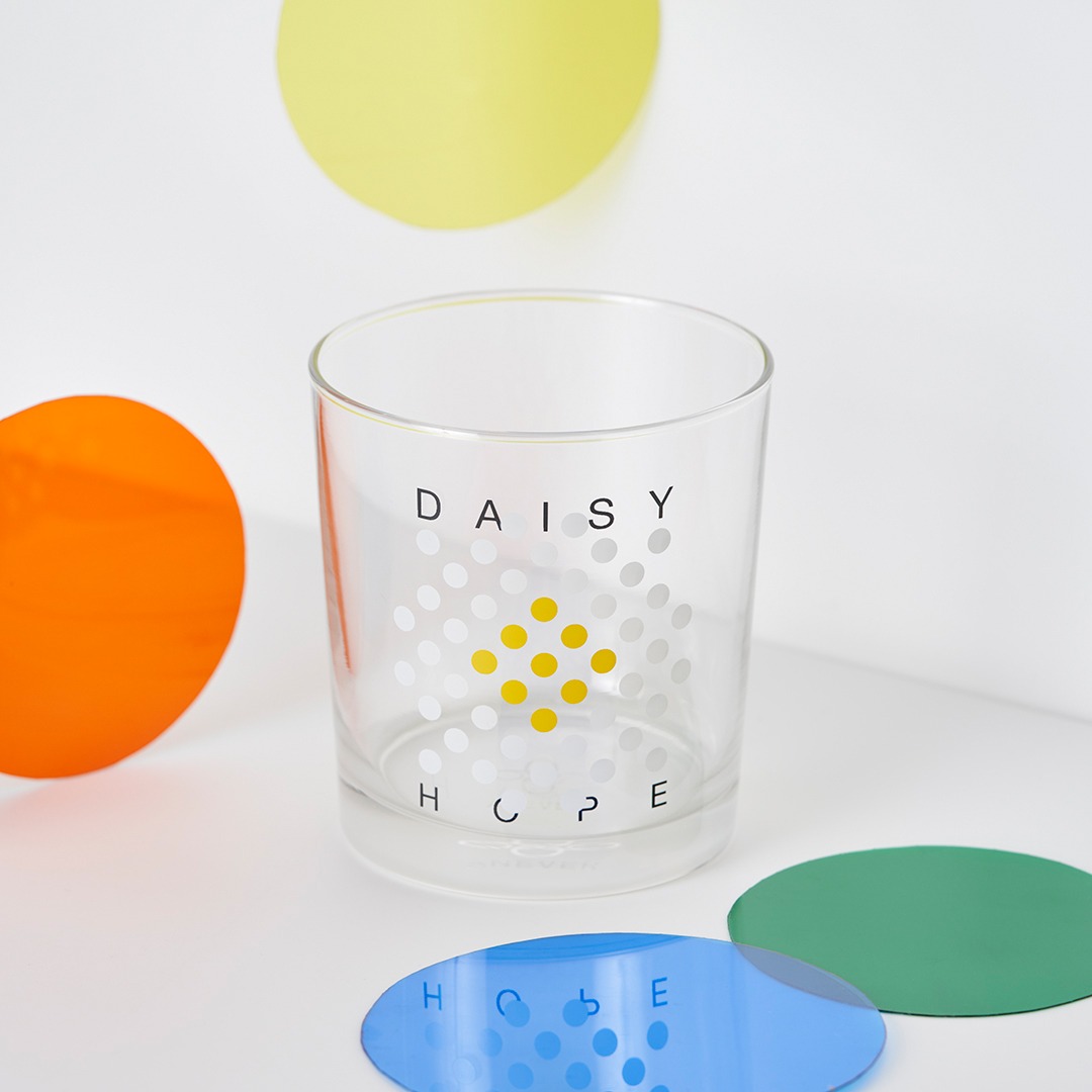 DOT FLOWER GLASS DAISY