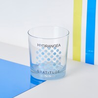 DOT FLOWER GLASS HYDRANGEA